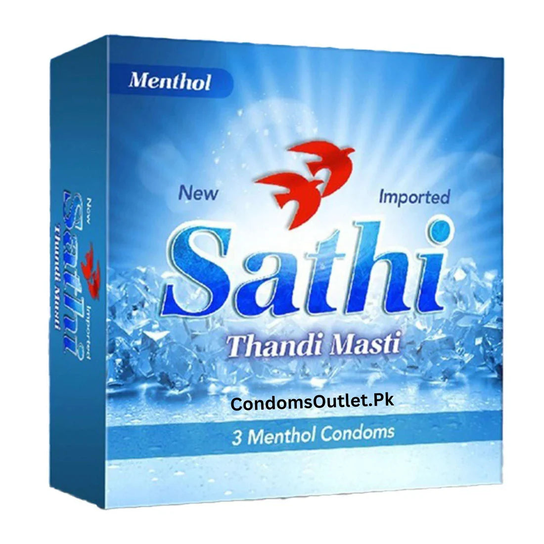 Buy Sathi Menthol Condoms in Islamabad – Cool, Safe &amp; Stimulating - CondomsOutlet.Pk
