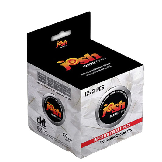 Buy Josh Ultra Thin Condoms Dispenser in Lahore, Punjab, Pakistan - CondomsOutlet.Pk