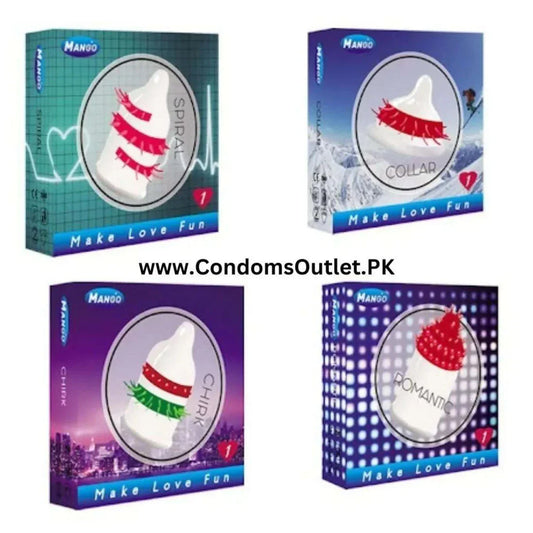 Mango Spike Condoms Bundle – Flavored, Spiky, and Seriously Fun - CondomsOutlet.Pk