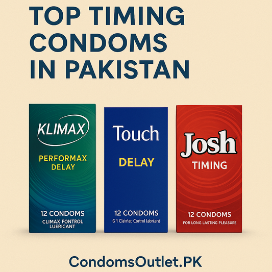 Timing Condom Name in Pakistan – Best Delay Condoms for Men - CondomsOutlet.Pk