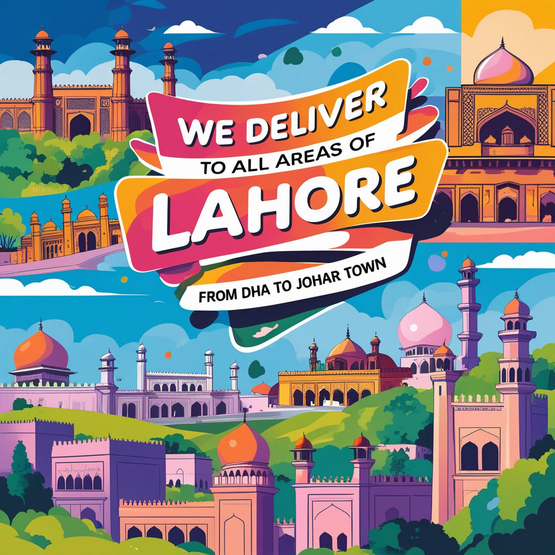 We Deliver to All Areas of Lahore: From DHA to Johar Town - CondomsOutlet.Pk