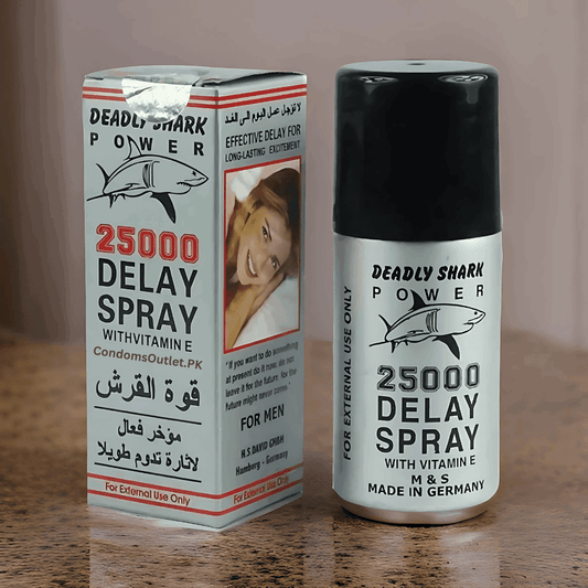 Deadly Shark 25000 Delay Spray (45ml) – Long Lasting Timing