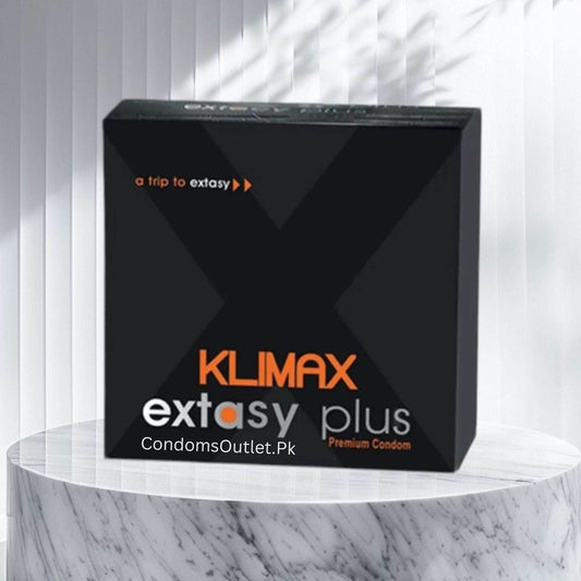 Klimax Extasy Plus Condoms - 2 Pack - Double Contoured & Ribbed