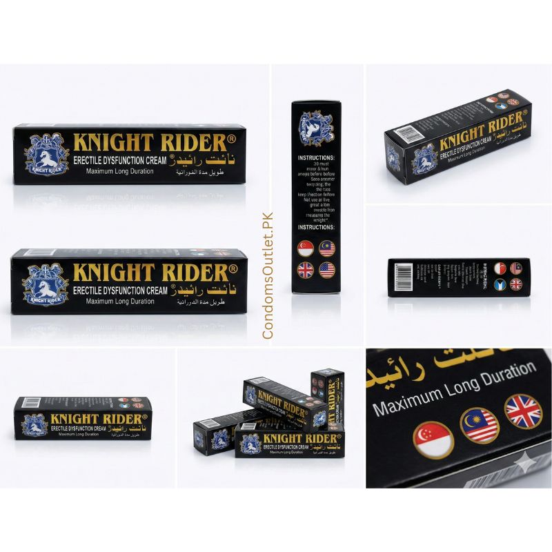 Knight Rider Original Delay Cream – Long Lasting Timing Solution