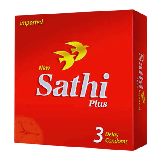 Sathi Plus Delay Condoms 3’s