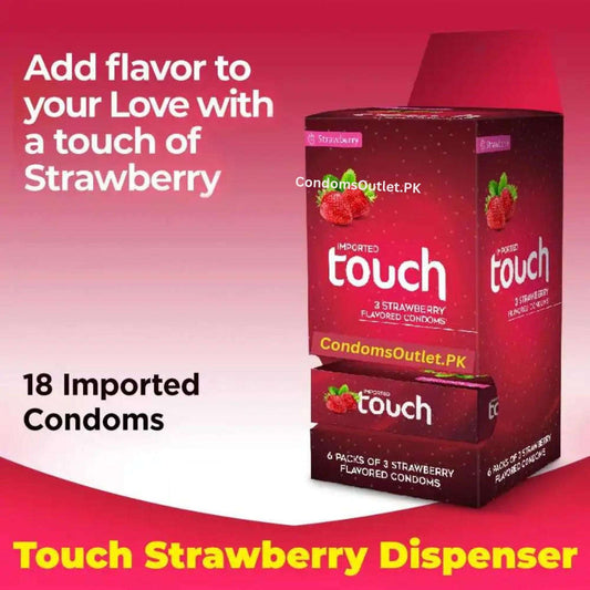 Touch Strawberry Condom Dispenser