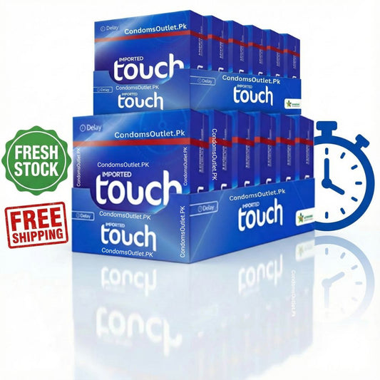 Touch Delay Condoms (72 Pack) | Wholesale Price | CondomsOutlet.pk