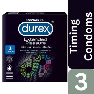 Durex Extended Pleasure Condoms 3s