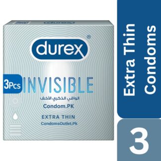Durex Invisible Condoms 3s
