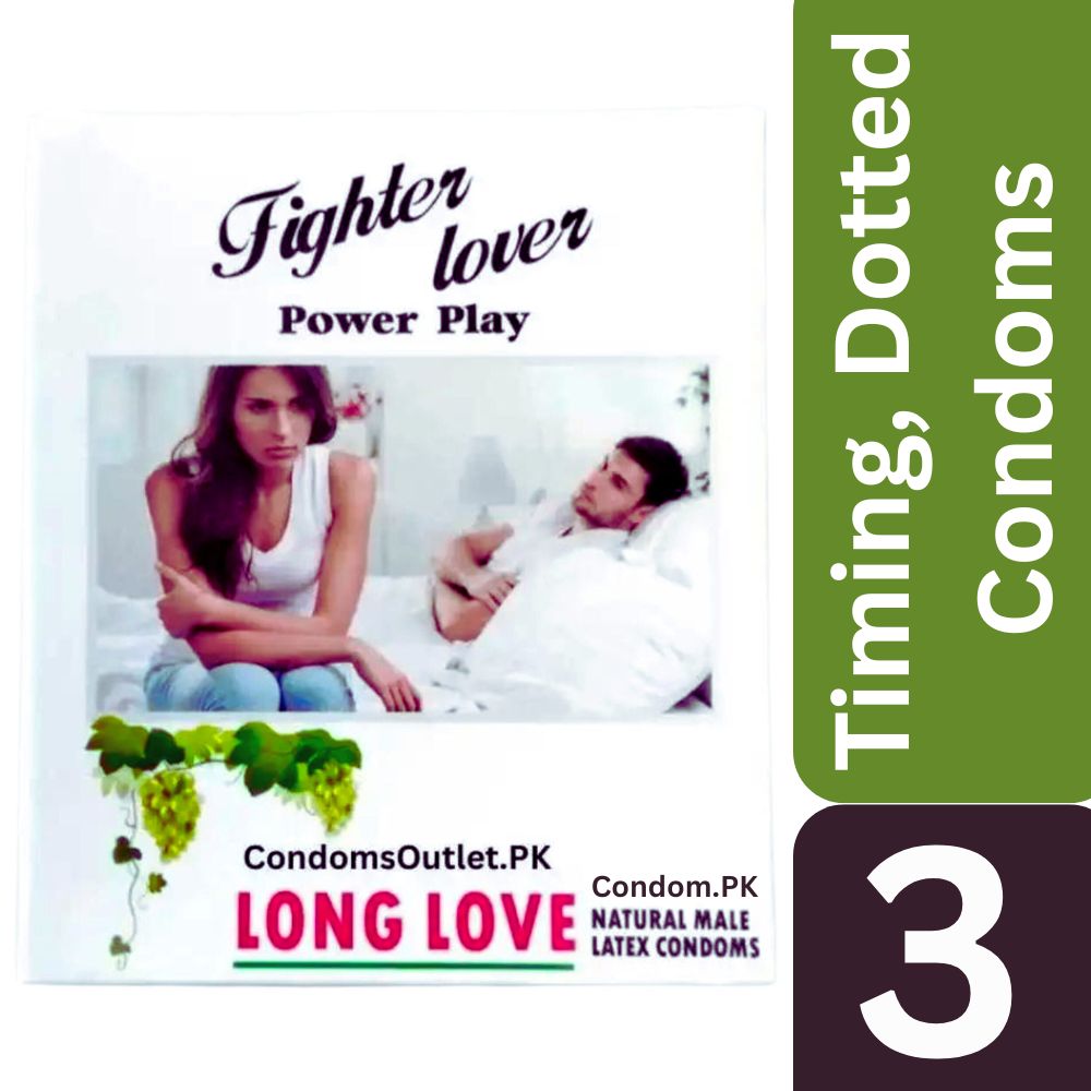 Fighter Lover Power Play Condoms 3s