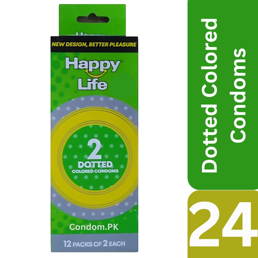 Happy Life Dotted Condom Dispenser