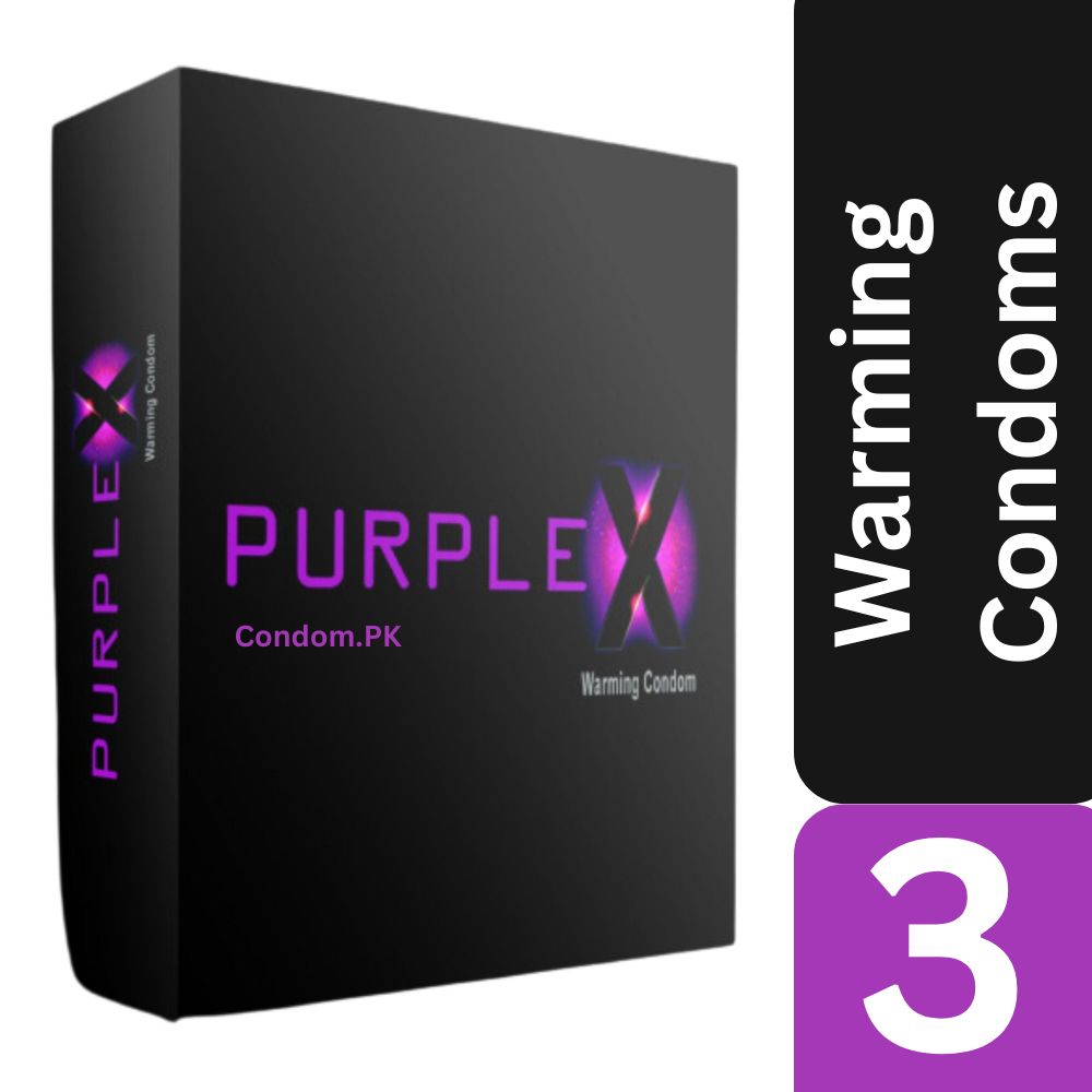 Klimax PurpleX Warming Condoms 3s