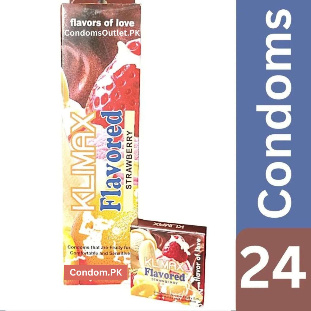 Klimax Strawberry Condom Dispenser 1 Klimax Strawberry Condom Dispenser