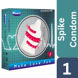 Mango Spiral Spike Condom