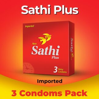 Sathi Plus Delay Condoms 3s