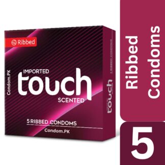 Touch Ribbed Condoms 5s